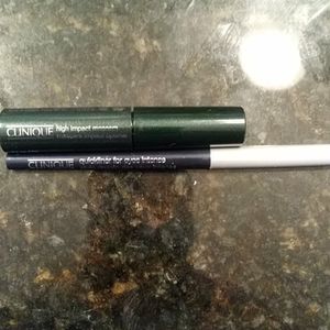 Clinique Mascara and eyeliner set